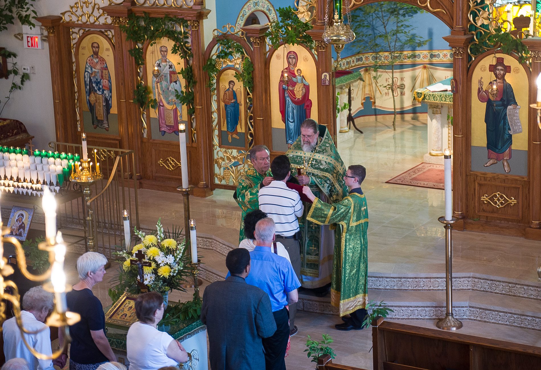Communion at Pentecost